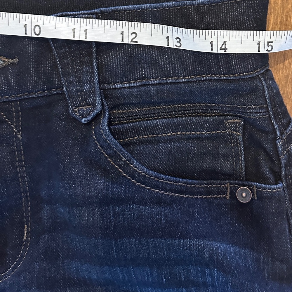 EUC Sz 4 dark wash high waisted Democracy skinny jeans - Picture 4 of 7